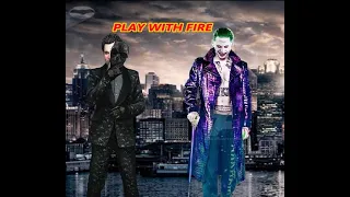 Black Mask And Joker Tribute Play With Fire