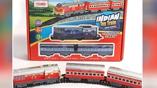 Centy toy train (Rajdhani express) unboxing and review, (MADE IN INDIA )