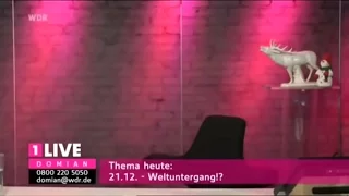 Domian rastet aus und verlässt das Studio - 1live Domian