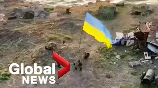 Russia says missile strike hits Snake Island after Ukrainian forces raise flag