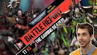 Blood Angels vs Necrons | 40k Battle Report with The Gaming Beaver!