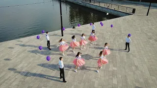 Красивый танец на последний звонок и выпускной вечер в Николаеве Школьный шикарный  вальс 11 класса