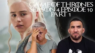 Game of Thrones Season 4 Episode 10 'The Children' REACTION!! (PART 1)