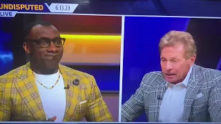 Shannon Sharpe’s final moments on Undisputed, with his daughter and Skip saying “I love you man”