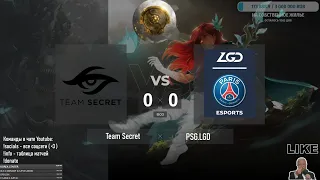 Team Secret vs. PSG.LGD | The International 10: Main Event | BO3 @4liver