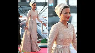 Sheikha Mozah bint Nasser of Qatar LAVISH FASHION