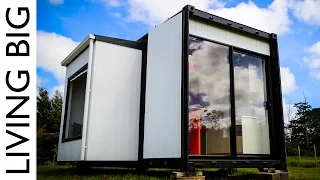 Amazing 20ft Shipping Container Home - The Pod-Tainer