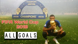 FIFA World Cup 2018 Russia - All Goals - With English Commentary