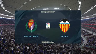 PES 2021 | Real Valladolid vs Valencia - Spain La Liga | 10/01/2021 | 1080p 60FPS