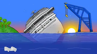 COSTA CONCORDIA 🚢⚓ (FlipaClip) part 3