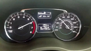 2016 Subaru Forester 2.0 Turbo 0-100 0-62 Acceleration