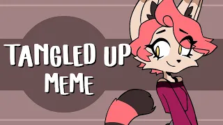 Tangled up//animation meme