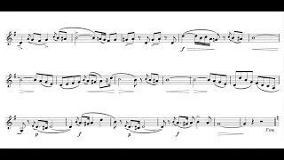 Concone 25 No.7 - Solo Alto Clarinet