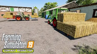 Making Bales, Collecting Goat Milk... ★ Farming Simulator 2019 Timelapse ★ Hof Bergmann ★ 7