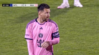 Lionel Messi vs Montreal