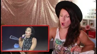 Vocal Coach REACTS to DEMI LOVATO'S- BEST LIVE VOCALS