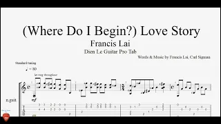 Learn '(Where Do I Begin) Love Story' by Francis Lai on Guitar in 10 Minutes (Easy Tutorial + TAB)