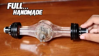 How to Make RC Truck Differential Center Axle from Resin Material.