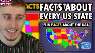 Brit Reacts to Fun Facts About All 50 US States