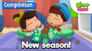 Omar Hana New Season Compilations | Islamic Songs & Series For Kids | Omar & Hana English