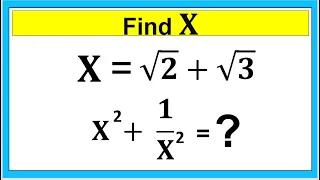 Nice Algebra Math Simplification |Find the value of X