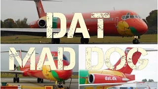 *VERY RARE* DAT McDonnell Douglas MD-83 Arrival at London Southend Airport 29/10/2016