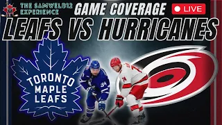 Toronto Maple Leafs vs Carolina Hurricanes LIVE STREAM NHL Game Audio | Leafs Live Gamecast