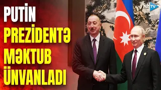 Rusiya lideri Vladimir Putin Prezident İlham Əliyevə təbrik məktubu ünvanladı