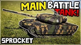 I Built A HUGE 250 TON MAIN BATTLE TANK In Sprocket!