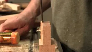 Paul Sellers | Splitting and Paring Tenons