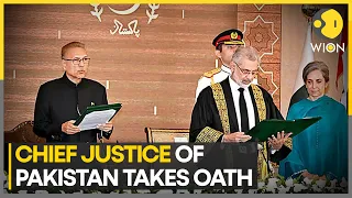 Justice Qazi Isa sworn in as 29th Chief Justice of Pakistan | World News | WION