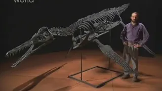 Гигантские чудовища  . Мозазавр.Тираннозавр из Глубин