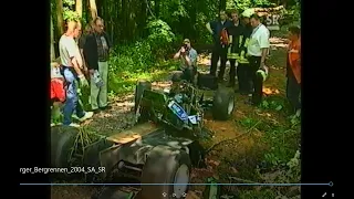 31th Homburg Hillclimb 2004 - Training (TV Report) Formula 3000 Crash Horst Fendrich