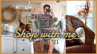 IKEA shop with me! (FALL 2021) 🍁🍂 NEW FALL COLLECTION AT IKEA  (FALL Home decor + IKEA HAUL)