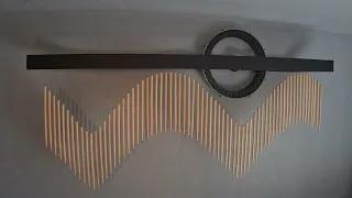 Kinetic Wave Sculpture: Drumroll