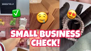 TikTok ASMR Packing Orders Compilation | Small Business Check!  ✨