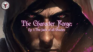 College of Whispers Bard / Mastermind Rogue character build | The Character Forge #1