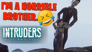 PART 2: TRIED TO GET RID OF MY SISTER LOL! [ INTRUDERS: HIDE AND SEEK ] ENDING