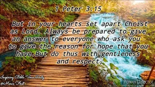 IBVD 1 Peter 3:15