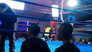 Warren Kore (Arob) vs Jamie Chan (TMT)Bougainville boxing. 2023_Arawa.