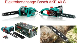 Bosch AKE 40S Elektrokettensäge - electric chain saw