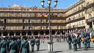 La muerte no es el final. Guardia Civil. Plaza Mayor de Salamanca