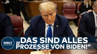 USA: Ex-US-Präsident vor Gericht! Trump schimpft vor Eröffnungsplädoyers über Schweigegeldprozess