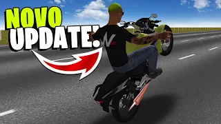 NOVA ATUALIZAÇÃO do MOTO WHEELIE 3D com SKINS PERSONALIZADAS e MODO FOTO!