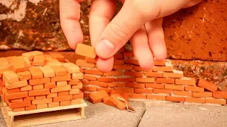 How to make Miniature Bricks for Tiny Buildings!