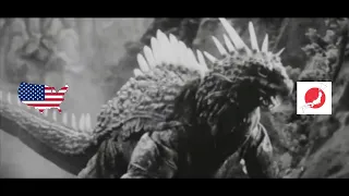 Varan roar | Japanese vs. U.S. dub