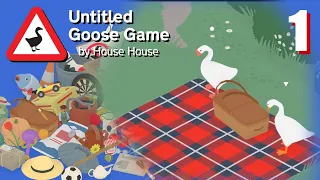 Гусиный пикник ► Untitled Goose Game. Прохождение 1