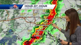 A weather alert day for severe storms with possible tornadoes