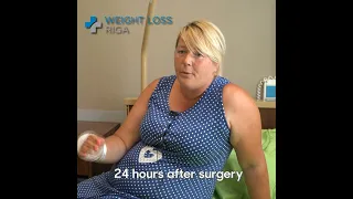 24 hours after gastric sleeve surgery