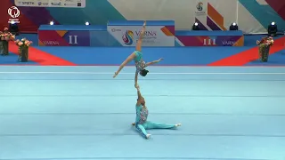 Aghasif Rahimov & Raziya Seyidli (AZE) - 2023 ACRO European Champions, All-Around